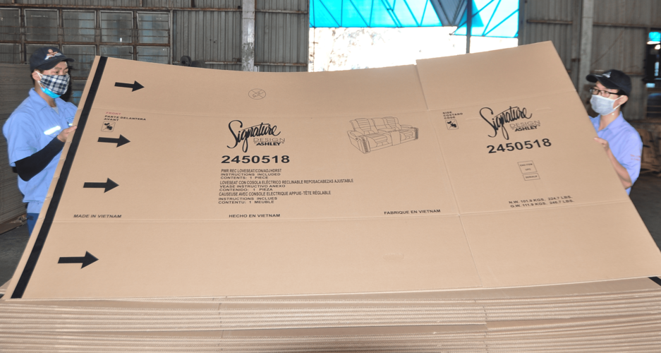 Thùng carton Nội Thất ( kích thước lớn chất lượng cao)